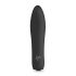 Easytoys Velvet Vibe - genopladelig stavvibrator (sort)