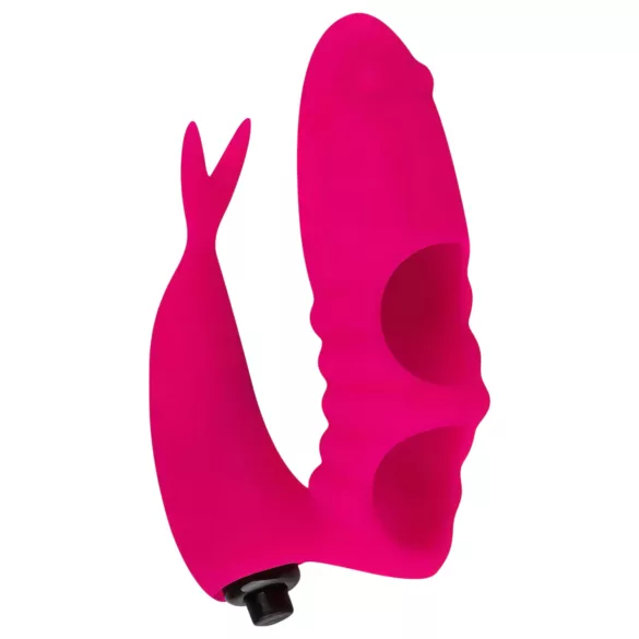 Easytoys - finger vibrator - 2-i-1 funktion - pink