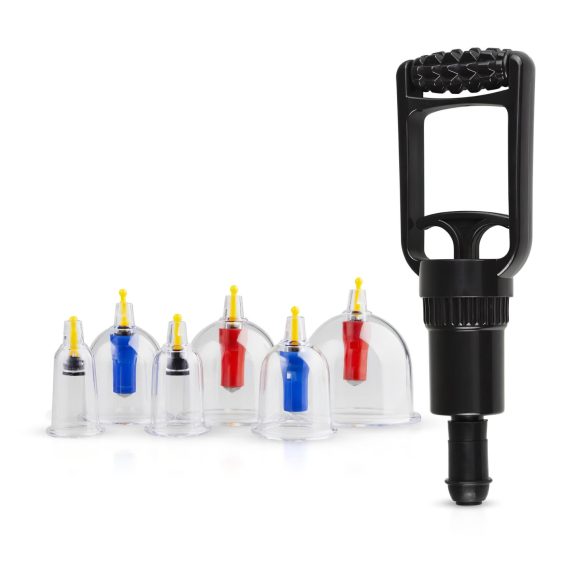 Easytoys Cupping - sugepumpe sæt (6 dele)