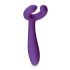 Easytoys parvibrator til par - genopladelig og vandtæt (lilla)