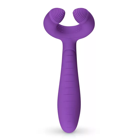 Easytoys Couple - parvibrator - genopladelig vandtæt - lilla
