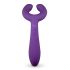 Easytoys parvibrator til par - genopladelig og vandtæt (lilla)