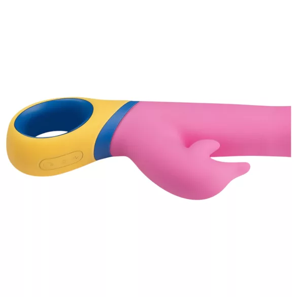 PMV20 Copy Dolphin - klitorisvibrator med roterende arm - pink