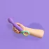 PMV20 - wand vibrator - genopladelig massage - lilla