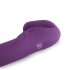Easytoys - genopladelig, aftagelig strap-on vibrator uden sele (lilla)