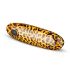 Panthra Asha – genopladelig læbestiftvibrator (leopard-sort)