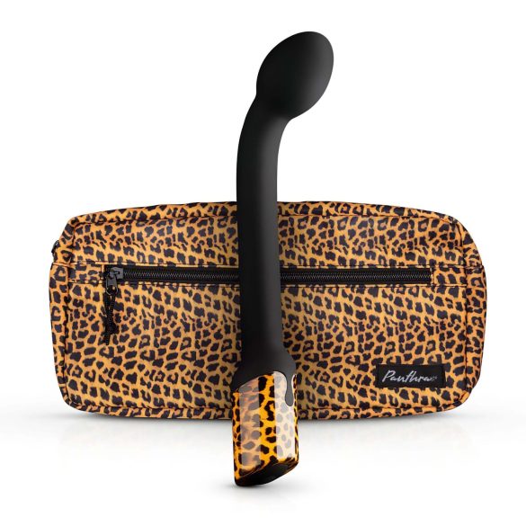 Panthra Nila - vandtæt G-punkt vibrator (leopard-sort)