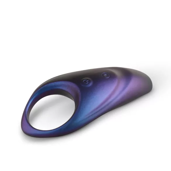 Hueman Neptune - vandtæt penisring med vibration - silicone - lilla