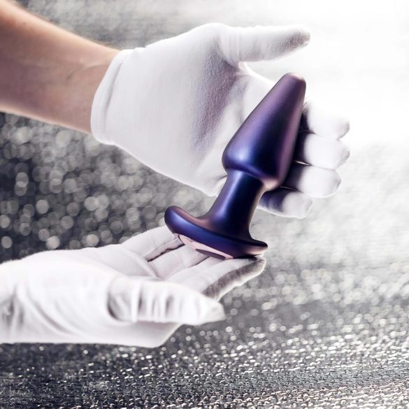 Hueman Asteroid - analvibrator med roterende perler - lilla