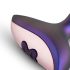 Hueman Interstellar - bølget anal vibrator (lilla)