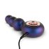 Hueman Outer Space - genopladelig, perlebesat anal vibrator (lilla)