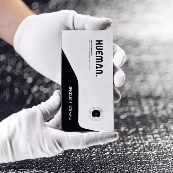 Hueman Uranus - analvibrator med fjernbetjening - genopladelig - lilla