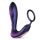 Hueman Black Hole - radiostyret analvibrator med penisring (lilla)