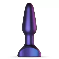   Hueman Space Force - analvibrator med stød - vandtæt - lilla
