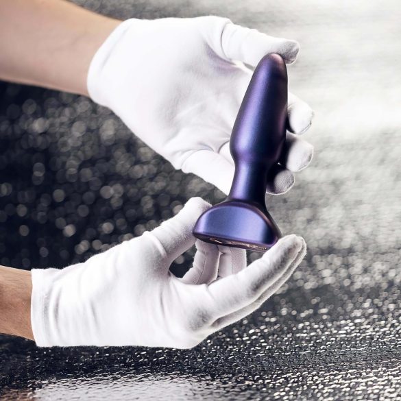 Hueman Space Force - analvibrator med stød - vandtæt - lilla