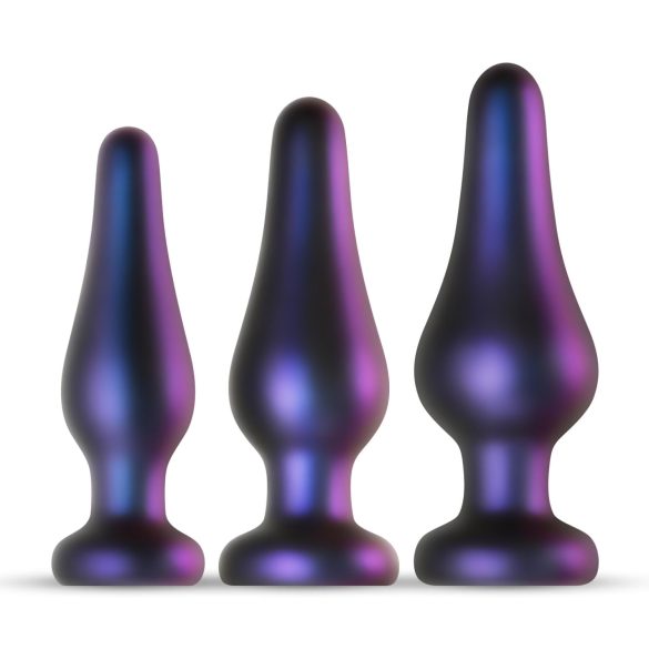 Hueman Comets - Silikone Anal Plug Sæt (3 dele) - Lilla