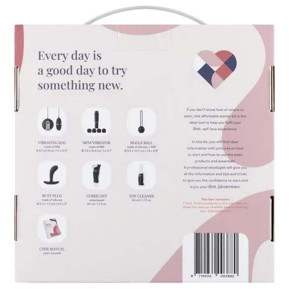 First. - vibrator sæt til begyndere - 6 dele