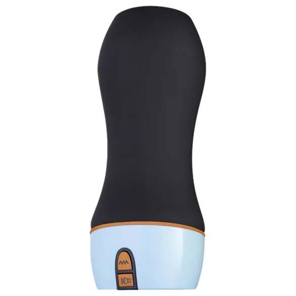 CRUIZR CM06 - masturbator med vibrator og lyd - genopladelig - sort/blå