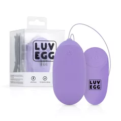   LUV EGG XL - vibratoræg med fjernbetjening - genopladelig - lilla