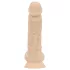 Real Fantasy Ashton - realistisk dildo med testikler - 20,5cm - natur