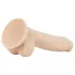 Real Fantasy Ashton - realistisk dildo med testikler - 20,5cm - natur