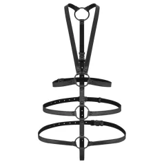Bedroom Fantasies - bondage harness - justerbar - sort