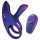 Hueman Infinity Ignite - vibrerende penis- og kuglering (lilla)