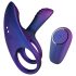Hueman Infinity Ignite - vibrerende penis- og kuglering (lilla)