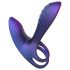 Hueman Infinity Ignite - vibrerende penis- og kuglering (lilla)