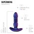 Hueman Supernova - kraftfuld anal vibrator (lilla)