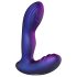 Hueman Galaxy - anal vibrator med pulsering - silikone lilla