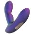 Hueman Galaxy - anal vibrator med pulsering - silikone lilla