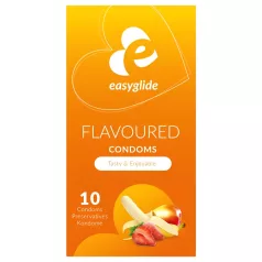EasyGlide - kondomer - frugtsmag - 10 stk