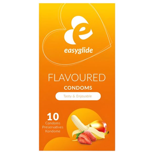 EasyGlide Smagfuld - frugtsmag kondomer (10 stk)