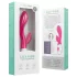 Easytoys - rabbitvibrator med klitorisarm - genopladelig silikon pink