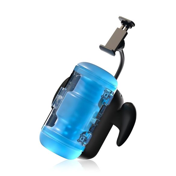 BLOWCAST Wingman Pro - automatisk masturbator (blå-sort)