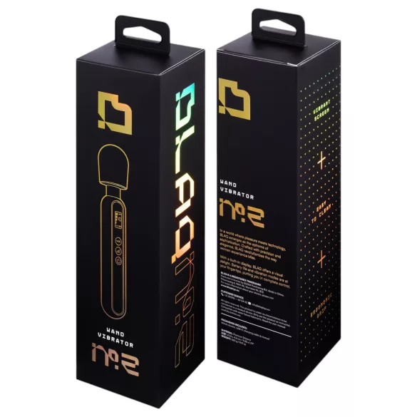 BLAQ - vibrator til massage - digital - sort
