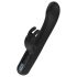 BLAQ - Sort digital klitorisvibrator med kaninøre
