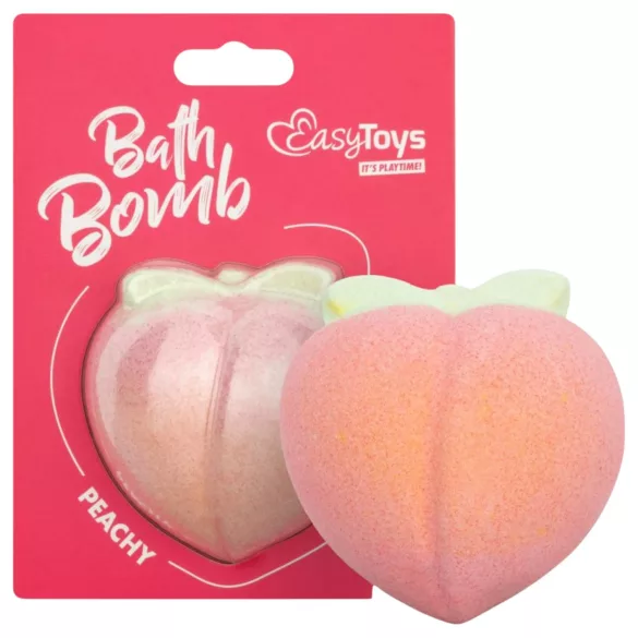 Easytoys - badebombe - fersken