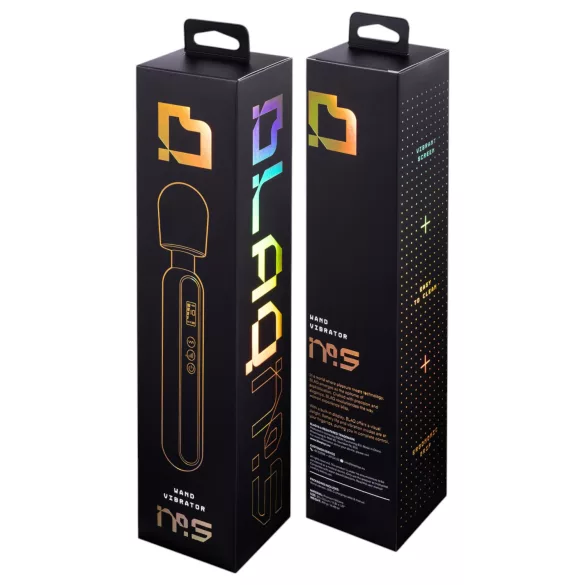 BLAQ - massagevibrator - stor digital - sort