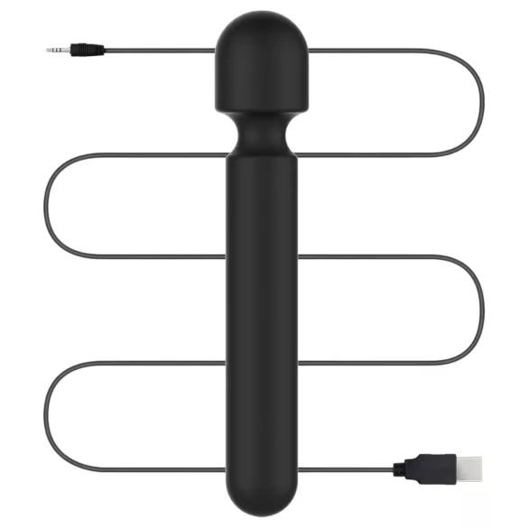 BLAQ - massagevibrator - stor digital - sort