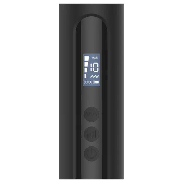 BLAQ - massagevibrator - stor digital - sort