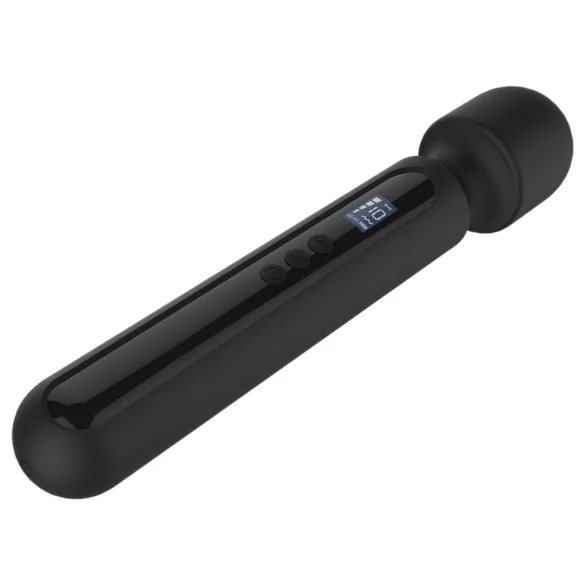 BLAQ - massagevibrator - stor digital - sort