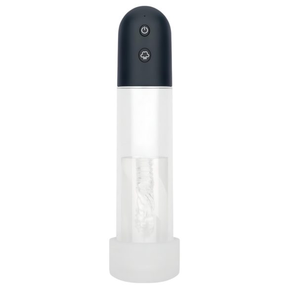 Boners - Automatisk penis pump & masturbator (klar-sort)