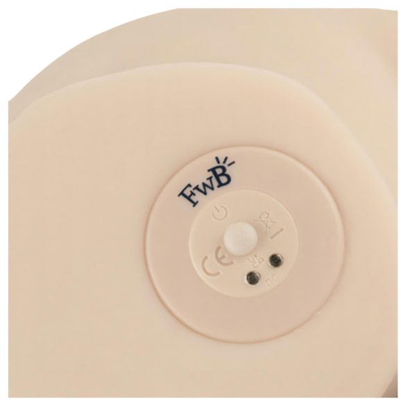 FWB - mandlig masturbator torso med vibration - realistisk hudfarve