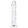 EasyToys - gelédildo - 18 cm (gennemsigtig)