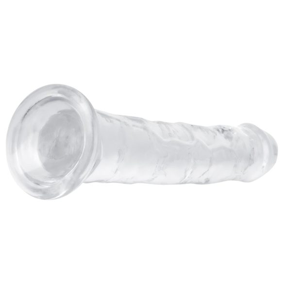 EasyToys - gelédildo - 18 cm (gennemsigtig)