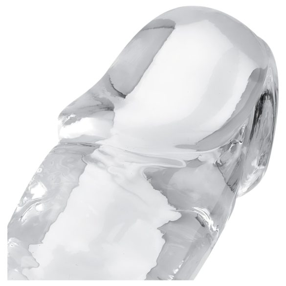 EasyToys - gelédildo - 18 cm (gennemsigtig)