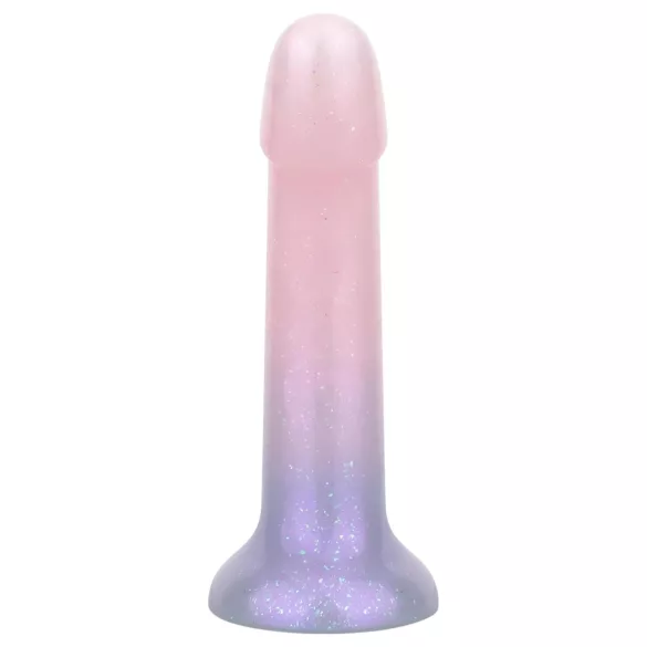 EasyToys Mermaid - glitrende dildo - 15 cm (pink)