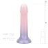 EasyToys Mermaid - glitrende dildo - 19cm (pink)